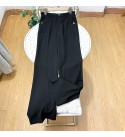 Black high-waisted 8/10 suit pants
